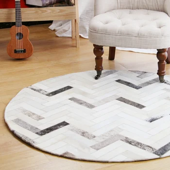 Modernā stilā guļamistaba tīrtoņa krāsu kārtu paklāju vienkāršs un elegants vilnas grīdas paklājs gultas segu pirkt \ Paklāji & Paklāji ~ www.xenydancestudio.lv 11