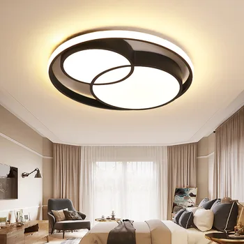 Modernās viesistabas, guļamistabas Gultas Alumīnija Dzīvojamā Istaba, Griestu Ligting luminaria E27 led griestu lampas