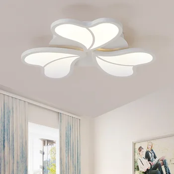 Jaunu Sirds Formas Ziedu LED Griestu lampas Dzīvojamā istabā, guļamistabā studiju restorāns apgaismojumam, Mājsaimniecības un Komerciālo griestu lampas