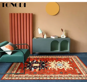160*230cm mūsdienu mākslas modes oranžā sērija guļamistabas gultas ēdamistaba dīvāns ēdamistaba dzīvojamā istaba paklājs pirkt \ Paklāji & Paklāji ~ www.xenydancestudio.lv 11