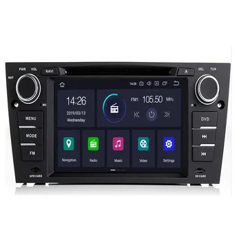 Jaunāko programmatūru Android 10 4+64G auto multimedia player BMW E90 E91 E92 E93 318 320 325 ar gps navigator dvd atskaņotājs