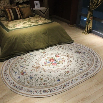 Dubultā mezgli rokām austs paklājs vintage royal dizains ar ziedu izšuvumu punkti par paklāji dzīvojamā istaba muzejā pirkt \ Paklāji & Paklāji ~ www.xenydancestudio.lv 11