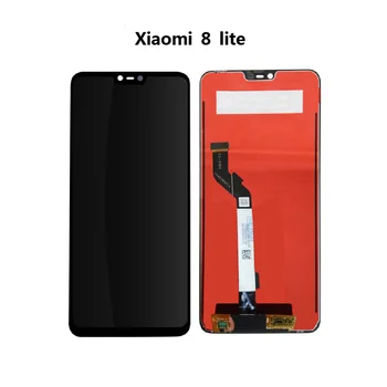 Oriģināls Par Xiaomi Mi 8 lite AMOLED LCD Displejs, Touch Screen Digitizer Montāža ar rāmi Xiaomi Mi 8 lite