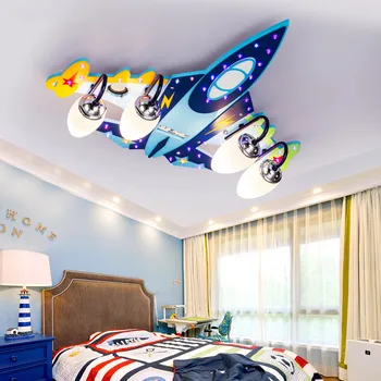 Bērnu istabas gaismas minimālisma moderno zēnu un meiteņu guļamistaba lampu radošā griestu lampa apļveida led karikatūra telpu apgaismes iekārtas pirkt \ Griestu Lampas & Fans ~ www.xenydancestudio.lv 11