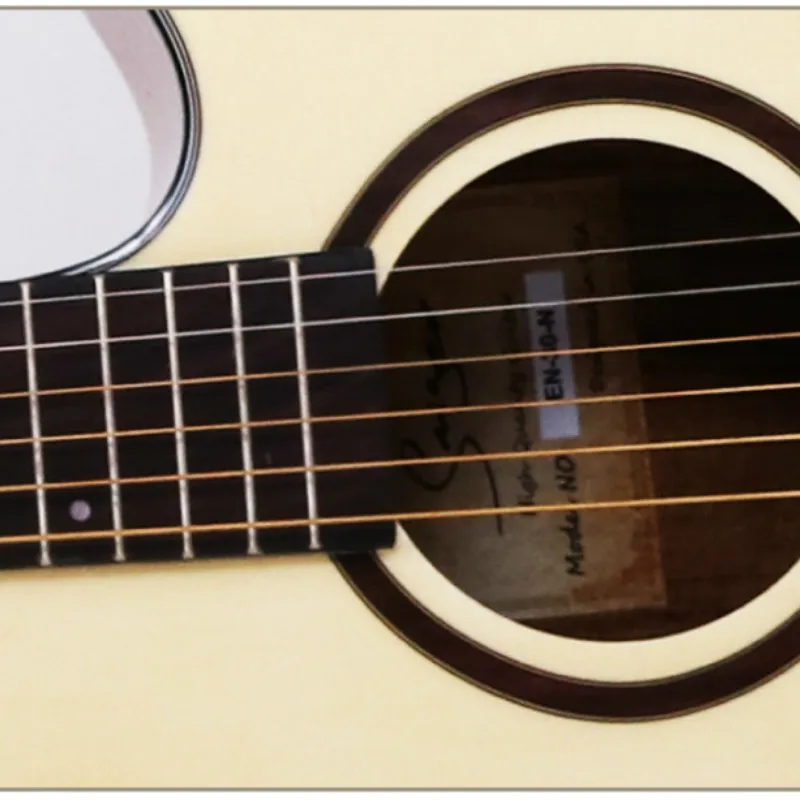 Ģitāra Akustiskās, Elektriskās Ģitāras Tērauda Stīgu 40 Collas Ķermeņa Guitarra 6 Stīgas Tautas Pop Kā spīdīgi Pikaps Valriekstu Attēls 5